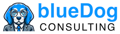 logo for blueDog Consulting LLC